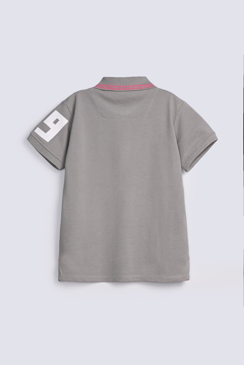 BOYS CONTRAST TRIM POLO