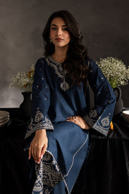 Jiya 2pc  Embroidered dress