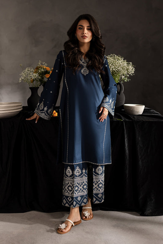 Jiya 2pc  Embroidered dress