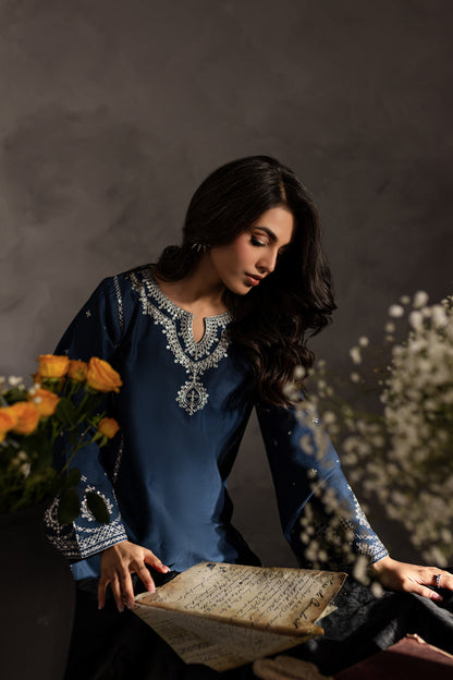 Jiya 2pc  Embroidered dress