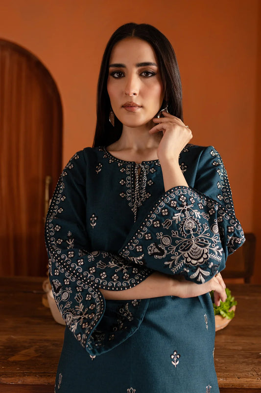 Zinc Beauty  Embroidered Pima Lawn Dress