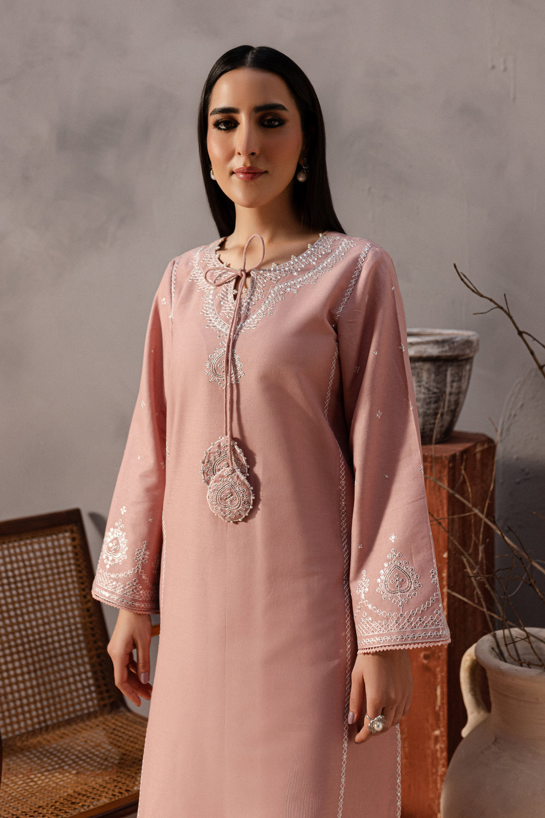Cotton Candy 2Pc Embroidered Lawn Dress