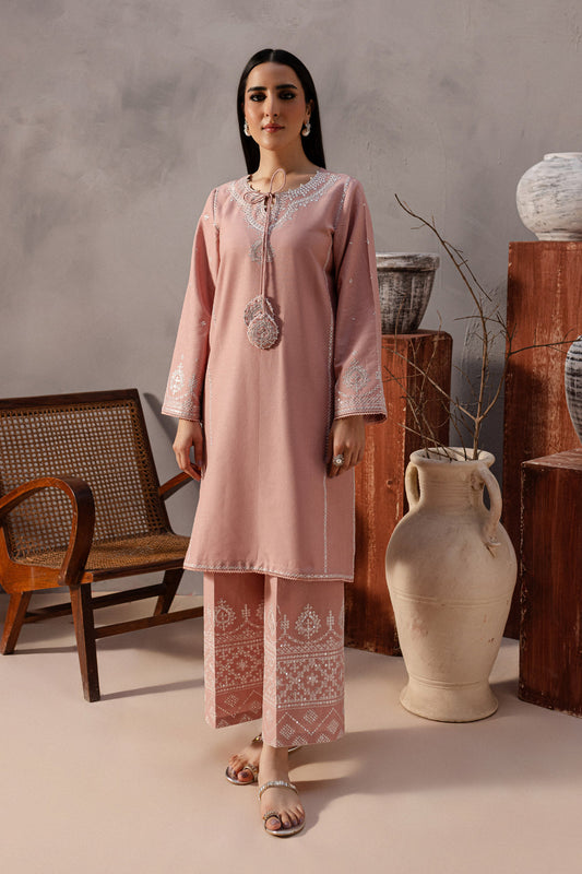 Cotton Candy 2Pc Embroidered Lawn Dress