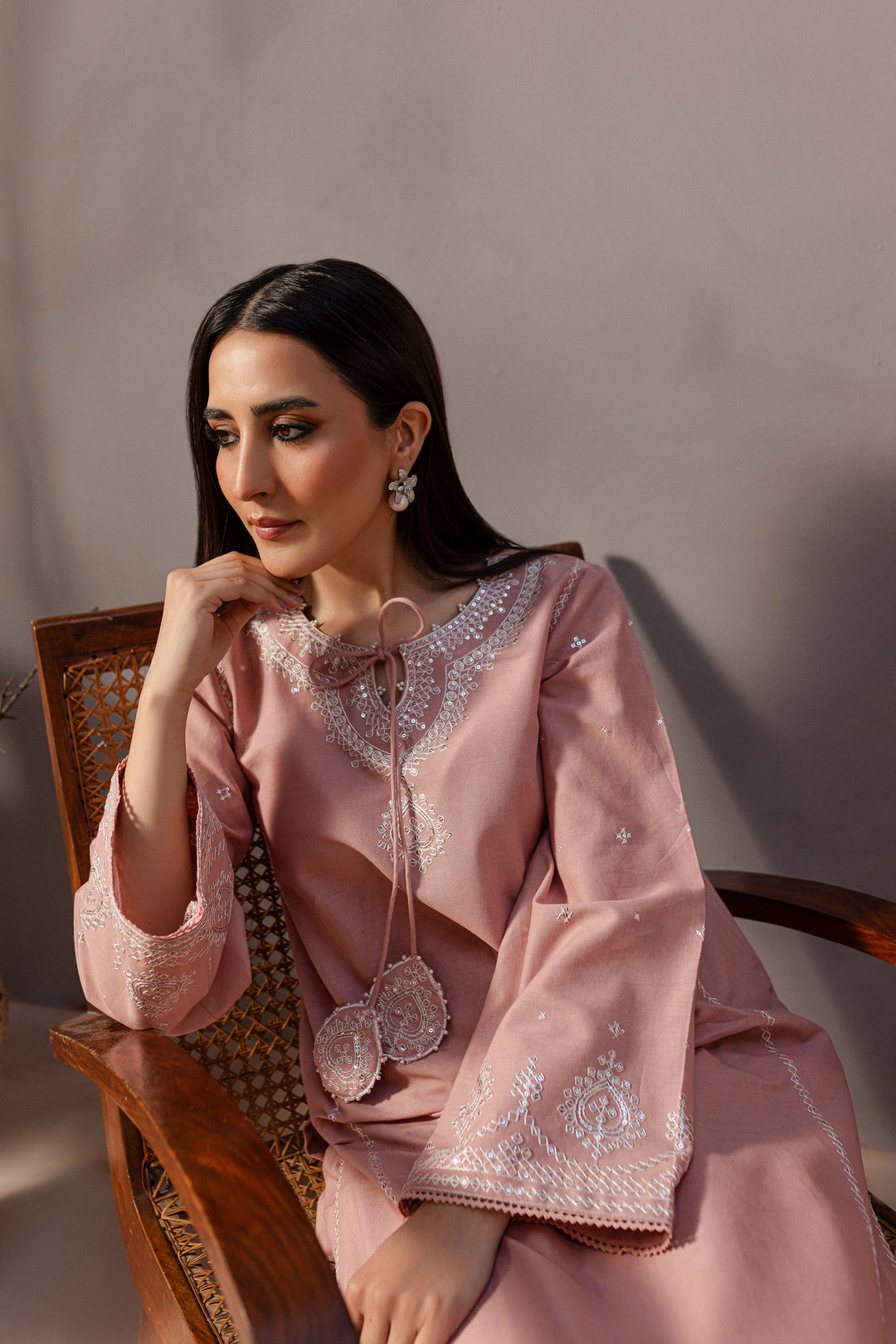 Cotton Candy 2Pc Embroidered Lawn Dress