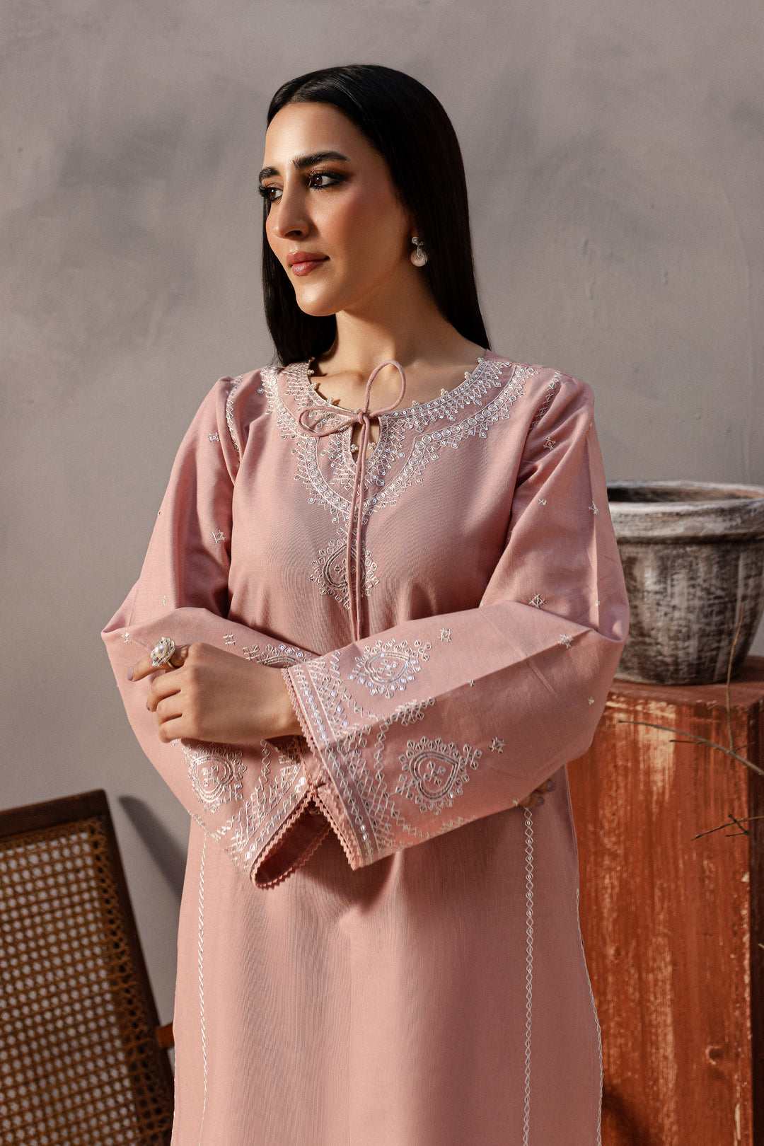 Cotton Candy 2Pc Embroidered Lawn Dress