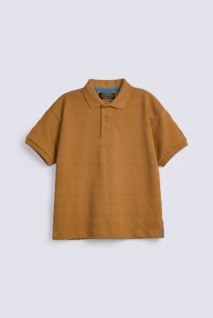 BOYS SPECIAL KNIT BOXY FIT POLO