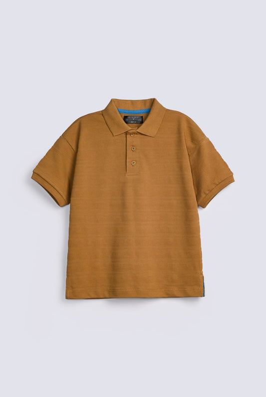 BOYS SPECIAL KNIT BOXY FIT POLO