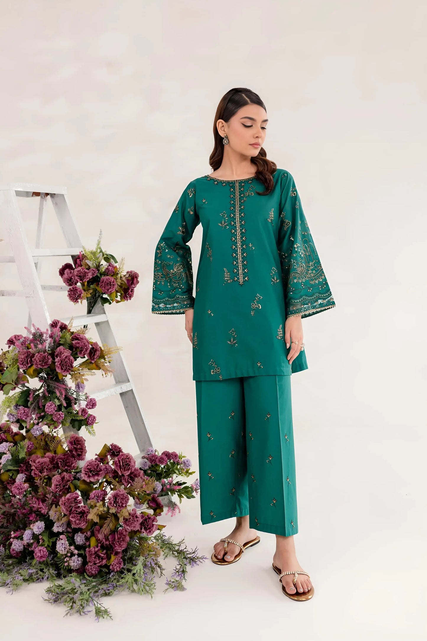 Lush Green 2Pc Summer Collection