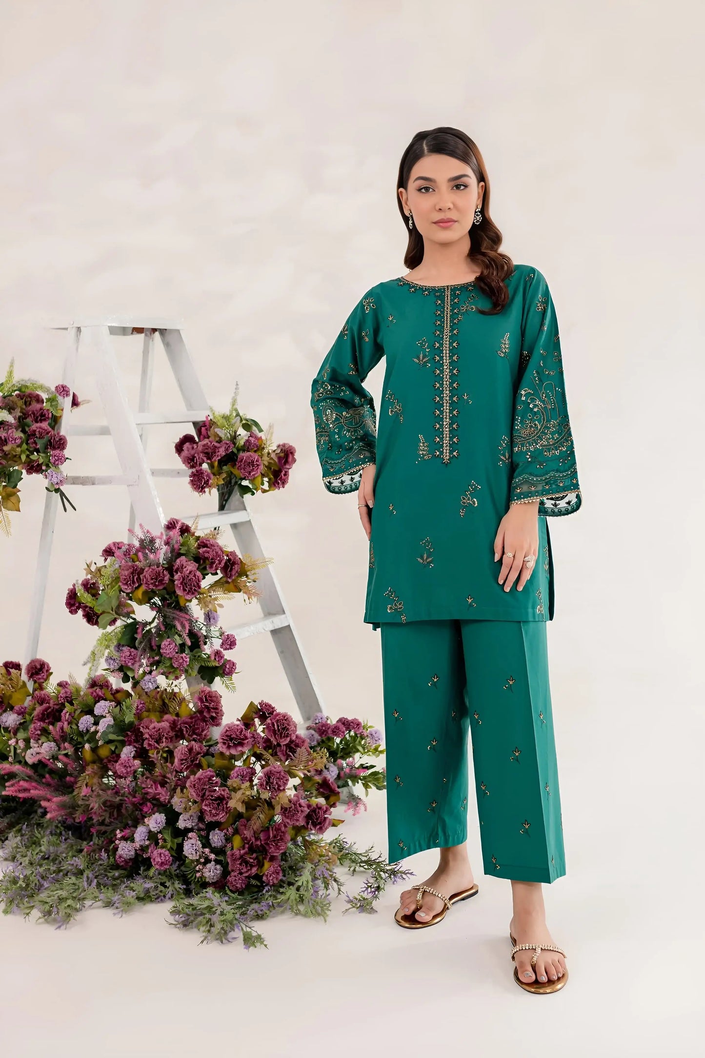 Lush Green 2Pc Summer Collection