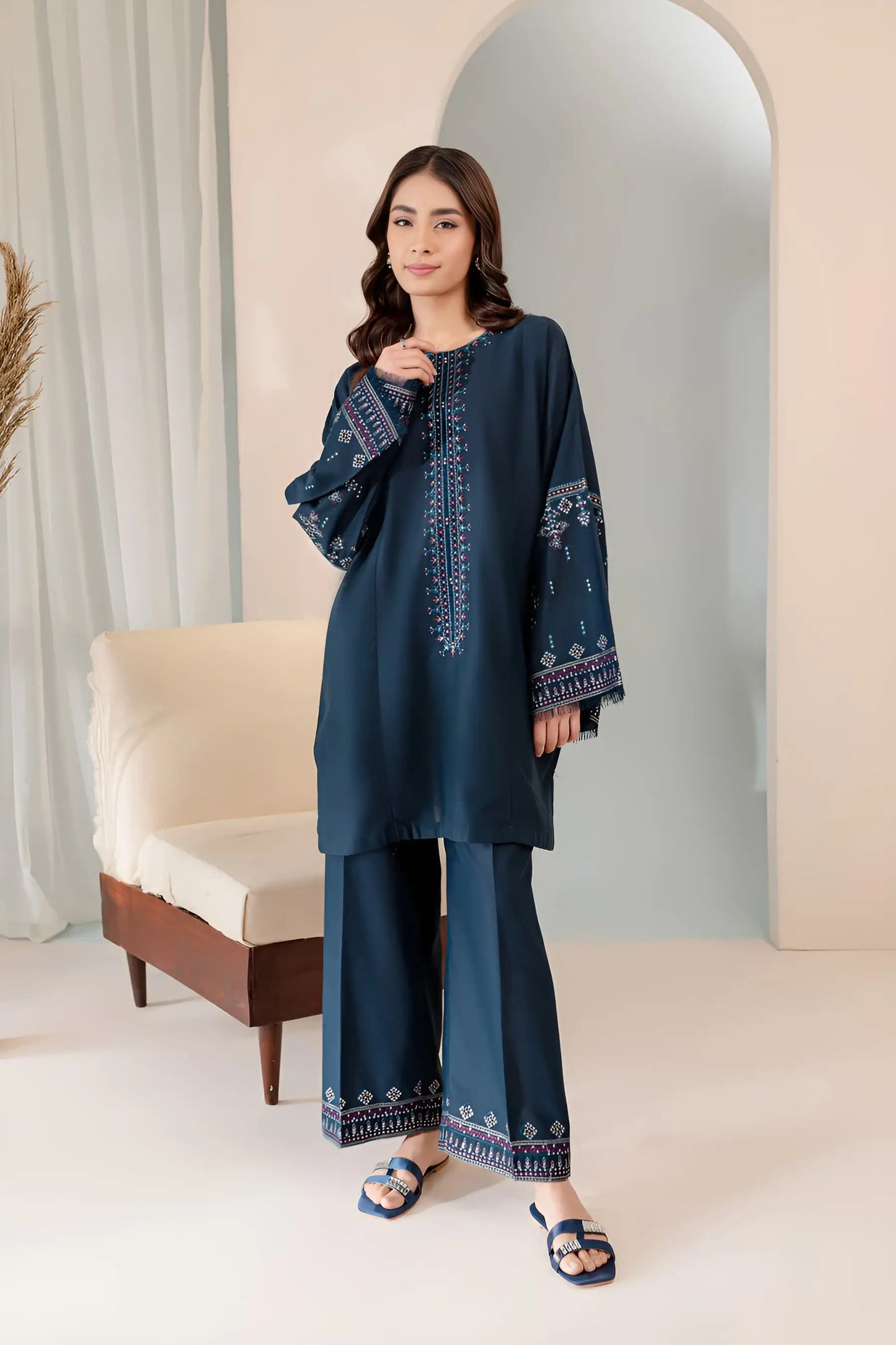 SOOYA - 2PC Lawn Dress